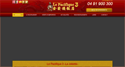 Desktop Screenshot of lepacifique3.com