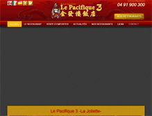 Tablet Screenshot of lepacifique3.com